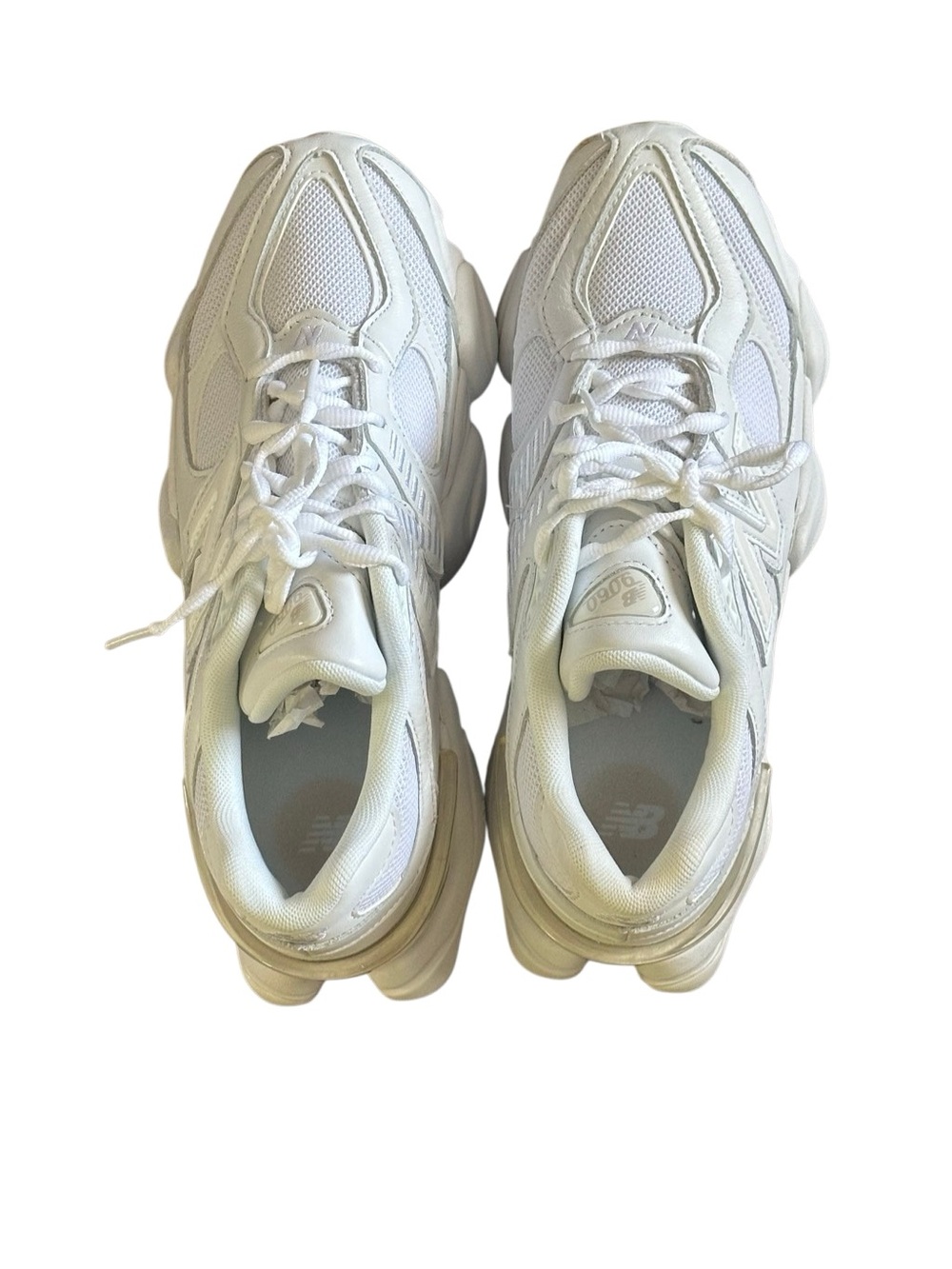 New Balance Women's 9060 Sneakers in White/Cream. Brand New. Size 8.5. - Picture 3 of 7